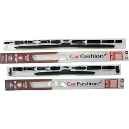 Щётки стеклоочистителя для Ford KA II хэтчбек 3 дв. 2008-2016, дворники на Форд Ка комплект CarFashion TURBO бескаркасные - водительский 600 мм, пассажирский 350 мм (24 / 14 дюймов)