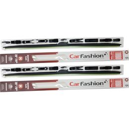 Щётки стеклоочистителя для Ford Galaxy I минивэн 1995-2000, дворники на Форд Гэлакси комплект CarFashion TURBO бескаркасные - водительский 700 мм, пассажирский 700 мм (28 / 28 дюймов)