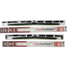 Щётки стеклоочистителя для Audi R8 I (Typ 42) Рестайлинг родстер 2012-2015, дворники на Ауди Р8 комплект CarFashion TURBO бескаркасные - водительский 600 мм, пассажирский 500 мм (24 / 20 дюймов)