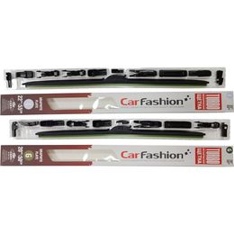 Щётки стеклоочистителя для Audi S8 I (D2) седан 1996-1999, дворники на Ауди S8 комплект CarFashion TURBO бескаркасные - водительский 550 мм, пассажирский 500 мм (22 / 20 дюймов)