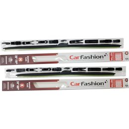 Щётки стеклоочистителя для Ford Transit VI (V184, V185) ФУРГОН 2000-2006, дворники на Форд Транзит комплект CarFashion TURBO бескаркасные - водительский 700 мм, пассажирский 600 мм (28 / 24 дюймов)