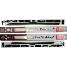 Щётки стеклоочистителя для Ford Festiva II хэтчбек 5 дв. 1993-2000, дворники на Форд Фестива комплект CarFashion TURBO бескаркасные - водительский 550 мм, пассажирский 450 мм (22 / 18 дюймов)