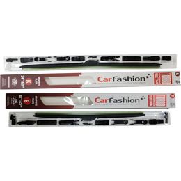 Щётки стеклоочистителя для Ford EcoSport КРОССОВЕР 2003-2012, дворники на Форд ЭкоСпорт комплект CarFashion TURBO бескаркасные - водительский 600 мм, пассажирский 450 мм (24 / 18 дюймов)