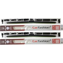 Щётки стеклоочистителя для Ford F-150 XII пикап двойная кабина 2008-2014, CrewCab, дворники на Форд F-150/F-250/F-350/F-450/F-550 комплект CarFashion TURBO бескаркасные - водительский 550 мм, пассажирский 550 мм (22 / 22 дюймов)