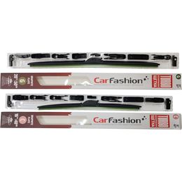 Щётки стеклоочистителя для Hyundai Atos MX хэтчбек 5 дв. 1997-2008, дворники на Хендай Атос комплект CarFashion TURBO бескаркасные - водительский 500 мм, пассажирский 400 мм (20 / 16 дюймов)