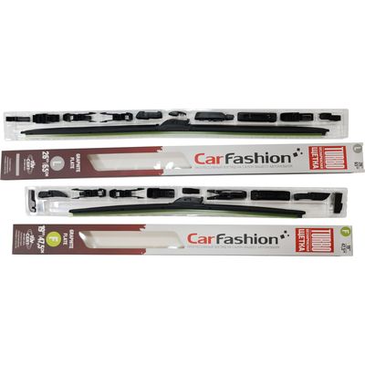 Щётки стеклоочистителя для Acura ILX I седан 2012-2015, дворники на Акура ИЛХ комплект CarFashion TURBO бескаркасные - водительский 650 мм, пассажирский 475 мм (26 / 19 дюймов)