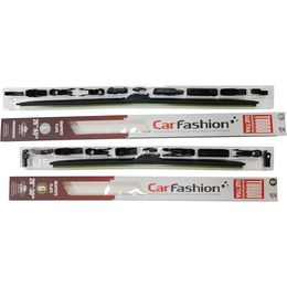 Щётки стеклоочистителя для Ford Edge I внедорожник 5 дв. 2006-2010, дворники на Форд Эйдж комплект CarFashion TURBO бескаркасные - водительский 650 мм, пассажирский 500 мм (26 / 20 дюймов)