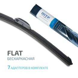 Щетка стеклоочистителя MTF light FLAT, Бескаркасная, графитовое покрытие, 350мм (14''), 1 шт.