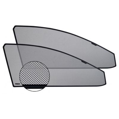 Шторки на стёкла для TOYOTA RAV4 V 2019-, каркасные, передние, боковые, CHIKO