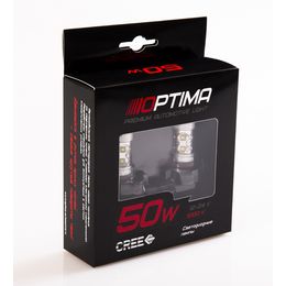 Светодиодные лампы Optima Premium HB4(9006) CREE 12-24V 50W 5100K