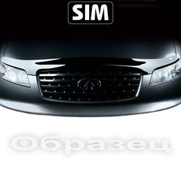 Дефлектор капота на Mazda 6 2002-2007