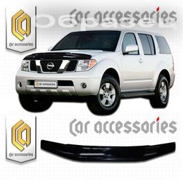 Дефлектор капота на Nissan Terrano 2005-2007