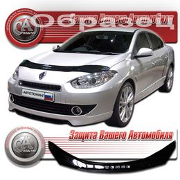Дефлектор капота на Renault Fluence 2009-