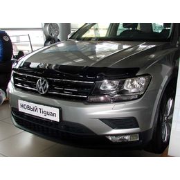 Дефлектор капота на Volkswagen Tiguan 2016-