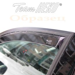 Дефлекторы окон для TOYOTA HILUX VIII 2015- Double Cab передние двери, ветровики вставные