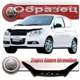 Дефлектор капота на Chevrolet Aveo HB 2008