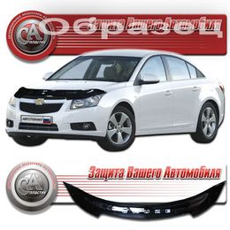 Дефлектор капота на Chevrolet Cruze 2009