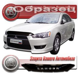 Дефлектор капота на Mitsubishi Lancer 2007