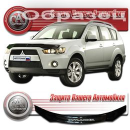 Дефлектор капота на Mitsubishi Outlander XL 2009