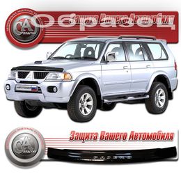 Дефлектор капота на Mitsubishi Pajero Sport 1997
