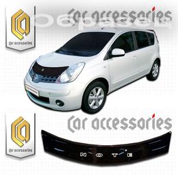 Дефлектор капота на Nissan Note E11 2006
