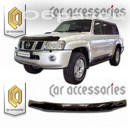 Дефлектор капота на Nissan Patrol 2005