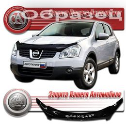 Дефлектор капота на Nissan Qashqai 2007