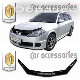 Дефлектор капота на Nissan Wingroad Y11 2002																
