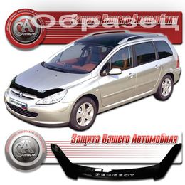 Дефлектор капота на Peugeot 307 SW 2002