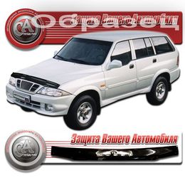 Дефлектор капота на Ssang Yong Musso 2002