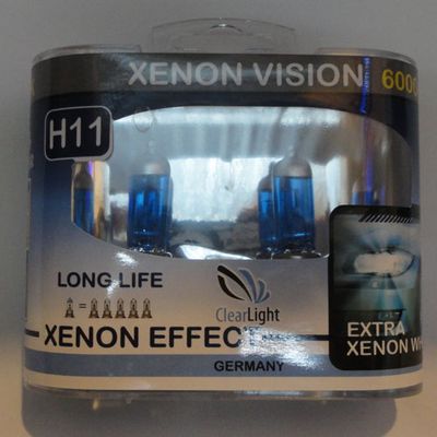 Лампа Clear light H11 Xenon vision