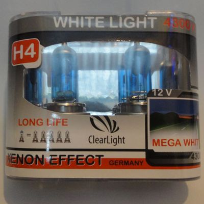 Лампа Clear light H4 Mega White