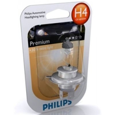 Лампа Philips H4 12342 PR 12V 60/55W P43t-38 BW