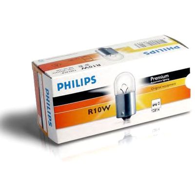 Лампа Philips R10W 12814 12V CP