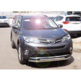 Защита переднего бампера Toyota RAV4 2012+