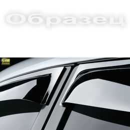 Дефлекторы окон (Ветровики) для Mazda CX-5 (2012-) накладные