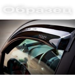 Дефлекторы окон для Peugeot 508 2011- седан, ветровики накладные