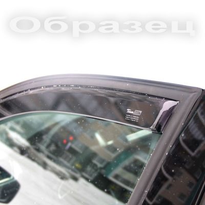 Дефлекторы окон для Mazda 2 2002-2007, кузов DY, ветровики вставные