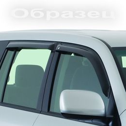 Дефлекторы окон для Opel Astra H хэтчбек 2004-, ветровики накладные