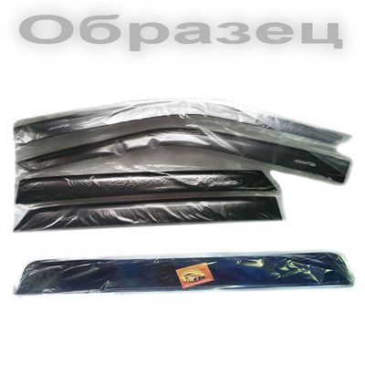 Дефлекторы окон для Opel Mokka 2012 г., ветровики накладные