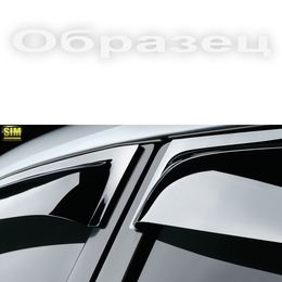 Дефлекторы окон для Volkswagen Tiguan I 2008-2012, 2012-, ветровики накладные