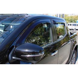 Дефлекторы окон для MERCEDES-BENZ X-CLASS 2017-, ветровики накладные