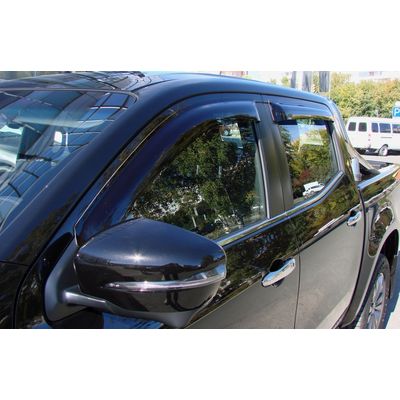 Дефлекторы окон для MERCEDES-BENZ X-CLASS 2017-, ветровики накладные