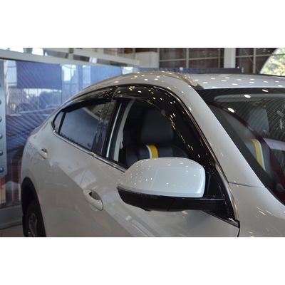 Дефлекторы окон для HAVAL F7X Coupe 2019-, 5 дв., ветровики накладные