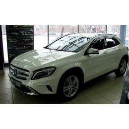 Дефлекторы окон для Mercedes GLA-Class 2013-, ветровики накладные