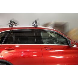 Дефлекторы окон для Mercedes GLC-Class 2015-, ветровики накладные