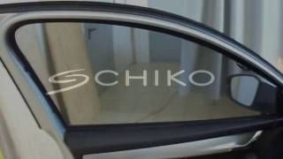 Автошторки Chiko, установка на Skoda Octavia 3